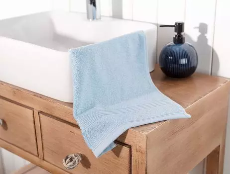 Mijolnir, Colorful 50 - Style 8, комплект полотенец (4 шт.), белый, 100 % ХЛОПОК, 50 х 100 см Mijolnir, темно-синий