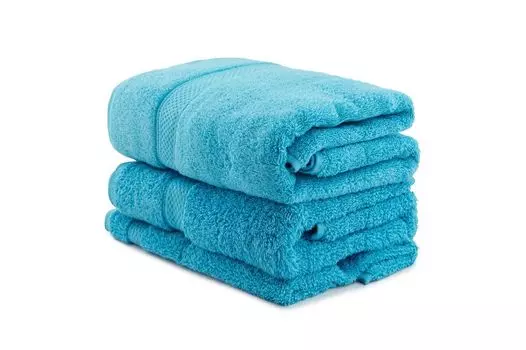 Mijolnir, Colorful - Aqua, набор полотенец (3 шт.), голубой, 100% ХЛОПОК, 30 х 55 см, синий