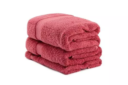 Mijolnir, Colorful - Rose, комплект полотенец (3 шт.), роза, 100% ХЛОПОК, 30 х 55 см, розовый