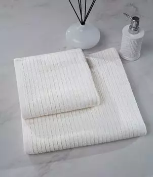 Mijolnir, Colorful Striped - Gold, комплект полотенец (2 шт), золото, 100% ХЛОПОК, 50 х 90 см