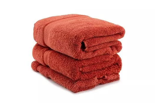 Mijolnir, Colorful - Tile Red, набор полотенец (3 шт.), плитка красная, 100% ХЛОПОК, 30 х 55 см, красный