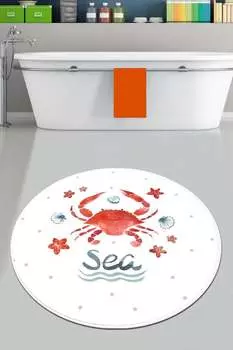 Mijolnir, Crab- CHL4607, Разноцветный, коврики для ванной, 700 г/м, 100 % ПОЛИЭСТЕР, мультиколор