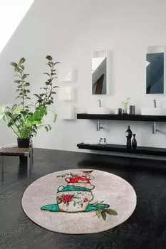 Mijolnir, Cup- CHL1444, Colorful, коврики для ванной, 700 г/м, 100% микрополиамид, мультиколор