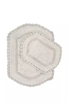 Mijolnir, Dale - Grey, Набор ковриков для ванной (2 шт), серый, 100% ХЛОПОК, 40 х 60 см