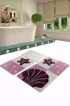 Mijolnir, Deniz- CHL3138, разноцветный, коврики для ванной, 1450 г/м, 100% полиакрил, мультиколор