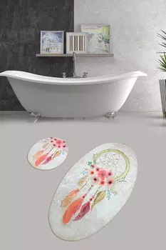 Mijolnir, Dream- CHL1545, разноцветный, коврики для ванной, 700 г/м, 100% микрополиамид, мультиколор