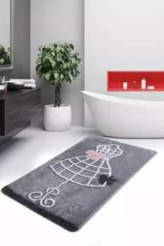 Mijolnir, Elbise- CHL1156, разноцветный, коврики для ванной, 1450 г/м, 100% полиакрил, мультиколор