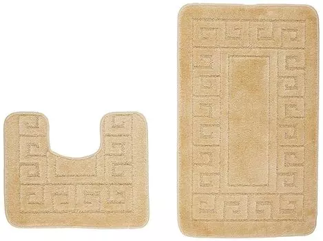 Mijolnir, Ethnic- CNF1146, молочно-коричневый, коврики для ванной, 1362 г/м, 100 % полипропилен