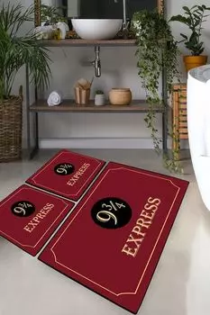 Mijolnir, Express, набор ковриков для ванной (3 шт.), разноцветный, 100 % ПОЛИЭСТЕР, 50 х 60 см, мультиколор