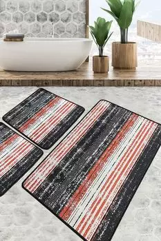 Mijolnir, Flang- CHL5334, Разноцветный, коврики для ванной, 700 г/м, 100 % ПОЛИЭСТЕР, мультиколор