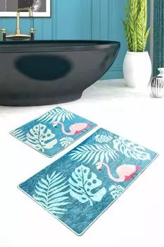 Mijolnir, Foglia- CHL2495, Colorful, коврики для ванной, 700 г/м, 100% микрополиамид, мультиколор