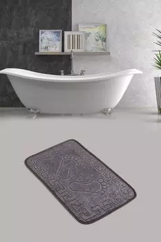 Mijolnir, Footprint- CHL1642, Дымчатый, Коврики для ванной, 100 % ПОЛИЭСТЕР