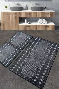 Mijolnir, Geesle- CHL5303, Разноцветный, коврики для ванной, 700 г/м, 100 % ПОЛИЭСТЕР, мультиколор