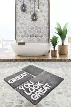 Mijolnir, Great- CHL3226, разноцветный, коврики для ванной, 1450 г/м, 100% АКРИЛ, мультиколор