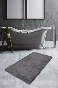 Mijolnir, Havai- CHL1983, дымчатый, коврики для ванной, 1450 г/м, 100% АКРИЛ, черный