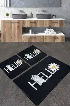 Mijolnir, Hola- CHL3266, разноцветный, коврики для ванной, 700 г/м, 100 % ПОЛИЭСТЕР, мультиколор