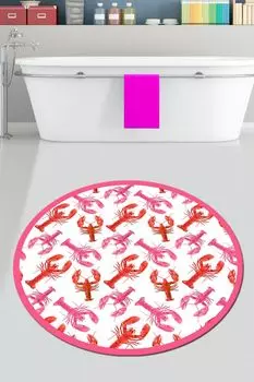 Mijolnir, Homard- CHL4844, разноцветный, коврики для ванной, 700 г/м, 100% ПОЛИЭСТЕР, мультиколор