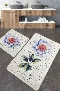 Mijolnir, Jade- CHL5262, Разноцветный, коврики для ванной, 700 г/м, 100 % ПОЛИЭСТЕР, мультиколор