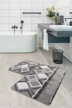 Mijolnir, Jane- CHL2288, разноцветный, коврики для ванной, 1450 г/м, 100% полиакрил, мультиколор