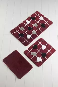 Mijolnir, Kalbim- ALS2029, разноцветный, коврики для ванной, 1450 г/м, 100% полиакрил, мультиколор