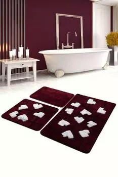 Mijolnir, Kalbim- ALS2065, разноцветный, коврики для ванной, 1450 г/м, 100% полиакрил, мультиколор