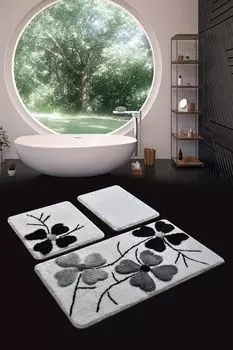 Mijolnir, Kiriei- CHL3157, Colorful, коврики для ванной, 1450 г/м, 100% полиакрил, мультиколор