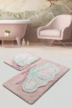 Mijolnir, Koza- CHL1610, разноцветный, коврики для ванной, 1450 г/м, 100% полиакрил, мультиколор