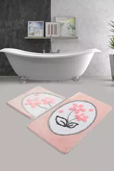 Mijolnir, Ladure- CHL2286, разноцветный, коврики для ванной, 1450 г/м, 100% полиакрил, мультиколор