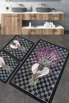 Mijolnir, Levan- CHL5301, Разноцветный, коврики для ванной, 700 г/м, 100% ПОЛИЭСТЕР, мультиколор