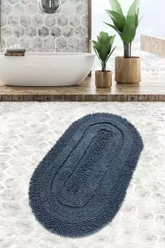 Mijolnir, Macoroni- CHL1211, Темно-серый, Коврики для ванной, 1600 г/м, 100% ХЛОПОК