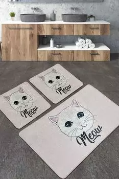 Mijolnir, Miya- CHL3268, разноцветный, коврики для ванной, 700 г/м, 100% ПОЛИЭСТЕР, мультиколор