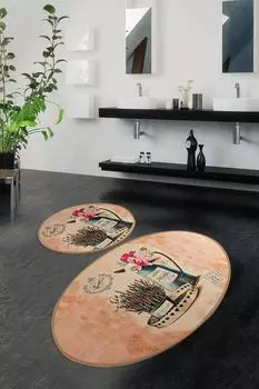 Mijolnir, Monder- CHL2344, разноцветный, коврики для ванной, 700 г/м, 100% микрополиамид, мультиколор