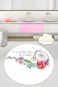 Mijolnir, Monowheel- CHL4446, разноцветный, коврики для ванной, 700 г/м, 100% бархатная ткань, мультиколор