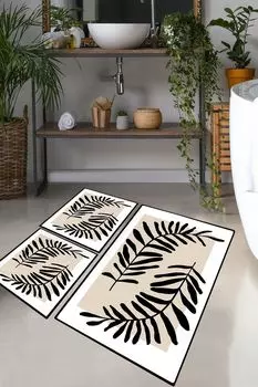 Mijolnir, Набор ковриков для ванной Casting (3 шт.), разноцветный, 100 % ПОЛИЭСТЕР, 50 x 60 см, мультиколор