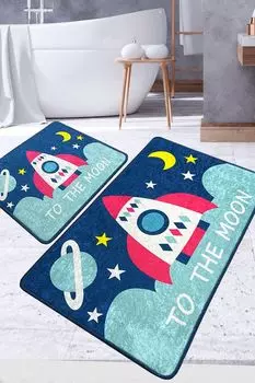 Mijolnir, Namoon- CHL5351, разноцветный, коврики для ванной, 700 г/м, 100 % ПОЛИЭСТЕР, мультиколор