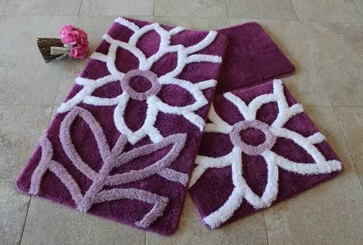 Mijolnir, Naturel- ALS2057, разноцветный, коврики для ванной, 1450 г/м, 100% полиакрил, мультиколор