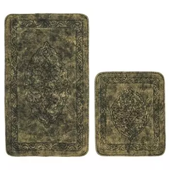 Mijolnir, Nixie- ANR1174, Зеленый, Коврики для ванной, 100% ХЛОПОК