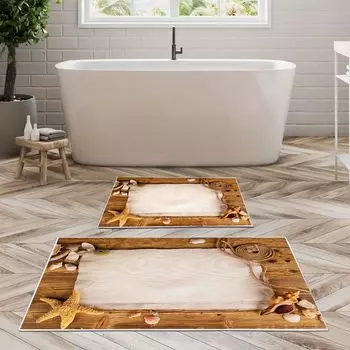 Mijolnir, Nixie- ANR1568, разноцветный, коврики для ванной, 850 г/м, 100% ПОЛИЭСТЕР, мультиколор