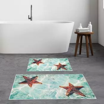 Mijolnir, Nixie- ANR1574, разноцветный, коврики для ванной, 850 г/м, 100% ПОЛИЭСТЕР, мультиколор