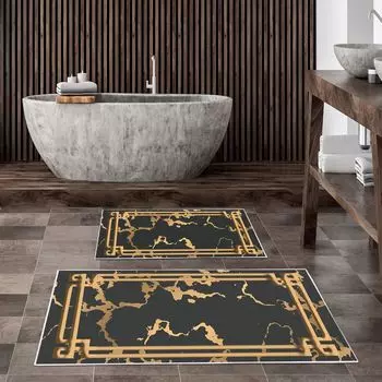 Mijolnir, Nixie- ANR1633, разноцветный, коврики для ванной, 850 г/м, 100% ПОЛИЭСТЕР, мультиколор