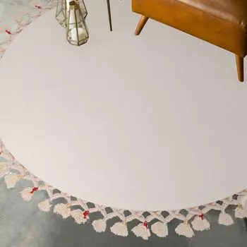 Mijolnir, Nixie- ANR1754, белый, коврики для ванной, 1200 гр/м, 100% полиакрил