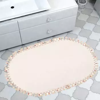 Mijolnir, Nixie- ANR1881, белый, коврики для ванной, 1200 гр/м, 100% полиакрил