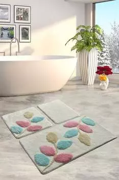 Mijolnir, nnovia- CHL3192, Colorful, коврики для ванной, 1450 г/м, 100%.Полиакрил, мультиколор