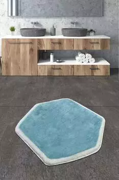 Mijolnir, Olaf- CHL4751, синий, коврики для ванной, 1450 г/м, 100% полиакрил, темно-синий