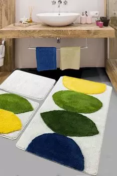 Mijolnir, Orela- CHL5355, разноцветный, коврики для ванной, 1450 г/м, 100% полиакрил, мультиколор