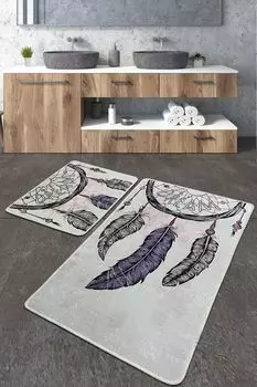 Mijolnir, Parast- CHL2553, Разноцветный, коврики для ванной, 700 г/м, 100 % ПОЛИЭСТЕР, мультиколор