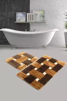 Mijolnir, Piazza- CHL1571, Colorful, коврики для ванной, 1450 г/м, 100% полиакрил, мультиколор