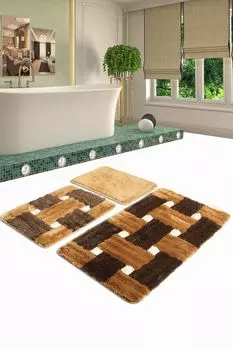 Mijolnir, Piazza- CHL1621, Colorful, коврики для ванной, 1450 г/м, 100% полиакрил, мультиколор