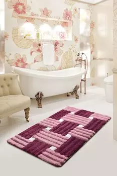 Mijolnir, Piazza- CHL1995, разноцветный, коврики для ванной, 1450 г/м, 100% полиакрил, мультиколор