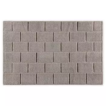 Mijolnir, Плитка- CAN1532, Коричневый, Коврики для ванной, 1300 г/м, 100% ХЛОПОК